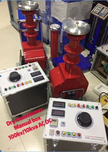 50KV/5KVA & 100KV/10KVA AC DC Hipot Tester