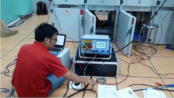 Feedback From Vietnam Customer About Our ZCAR-702 3 Phase Relay Tester On-site T