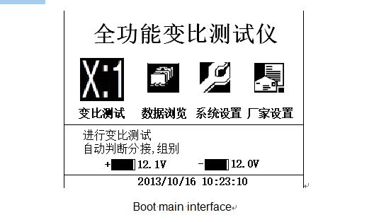 Special transformation ratio tester