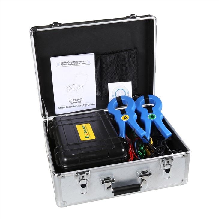 Double Clamp Multi-function Grounding Resistance Tester